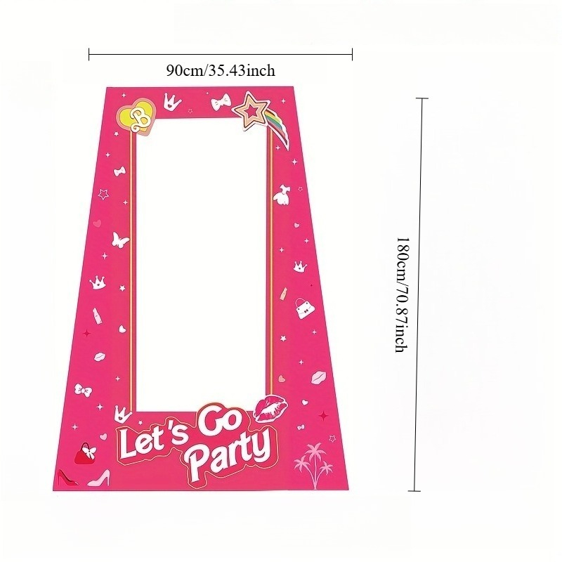 Photography Zone - 2D flat 1pc princess party photo
