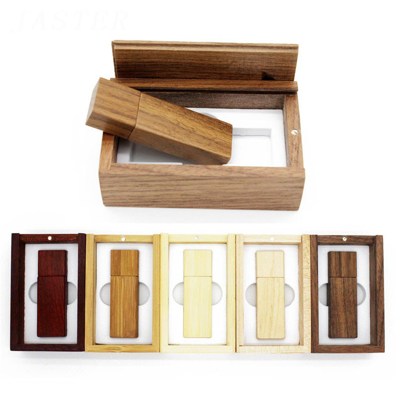 Photography Of Memories - JASTER Photography Wooden Box USB Flash