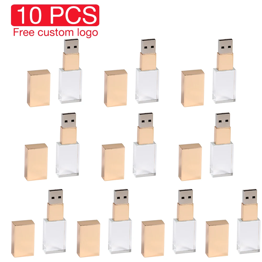 Photography Of Memories - 10 PCS LOT Crystal USB Flash