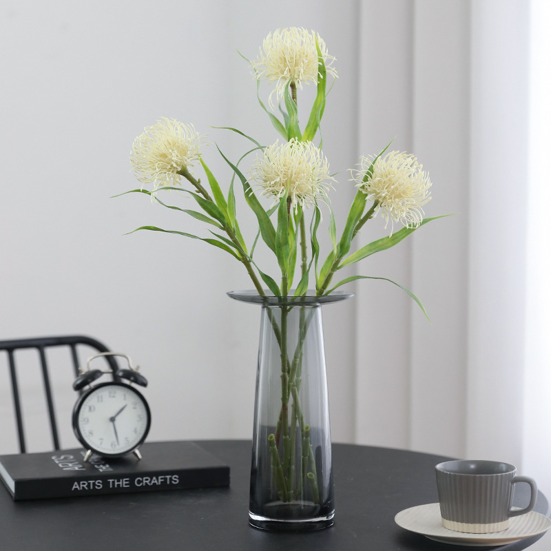 Photography Graduation - 5Pcs Pincushion Flower Artificial Plastic Flowers