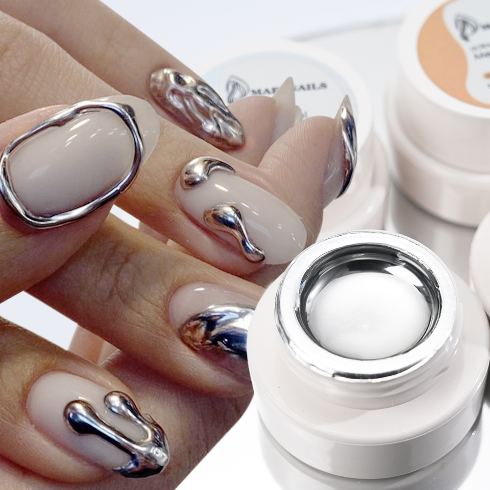 Photography Design - 5ml Silver Gold Metallic Gel Nail