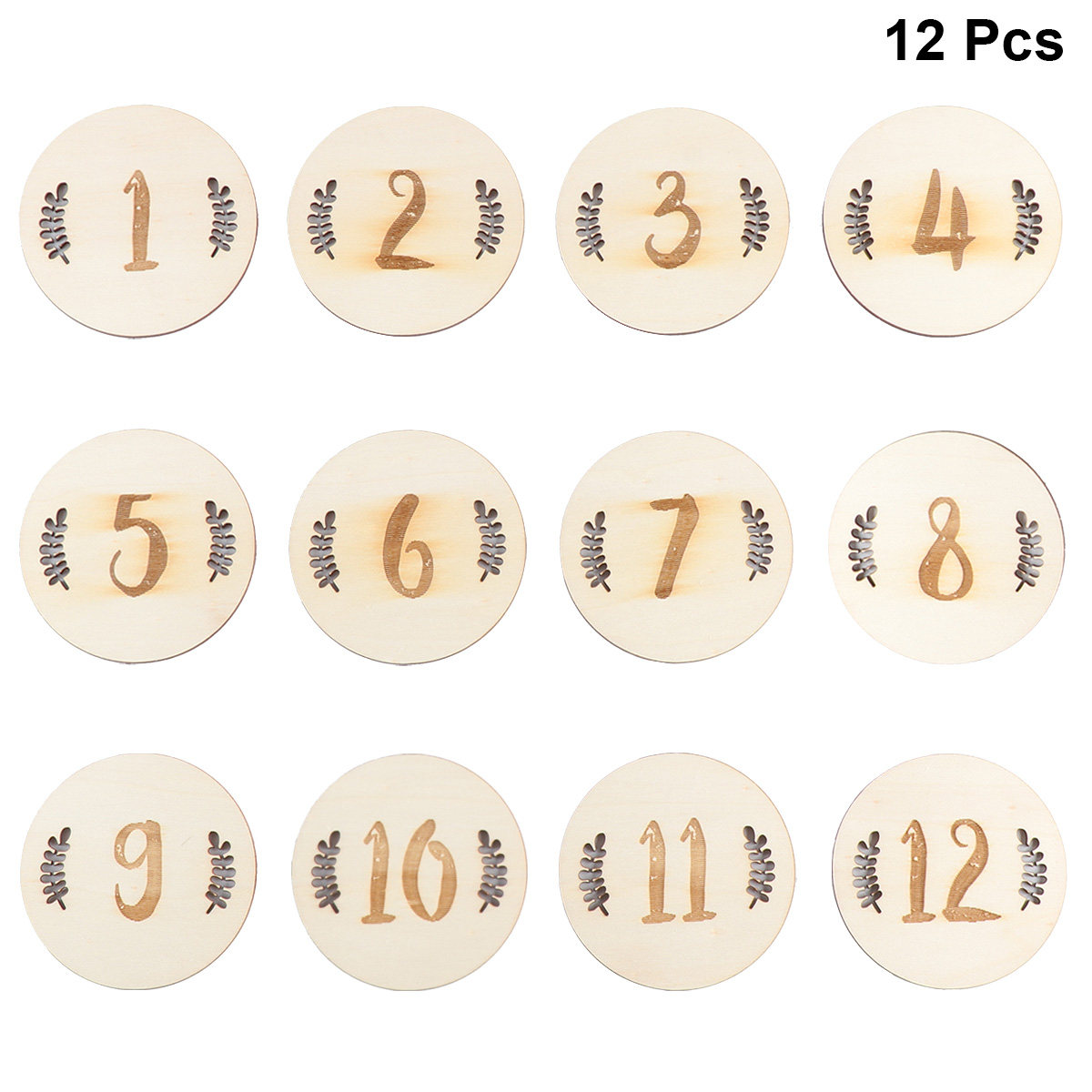 12Pcs Baby Birth Month Cards W - đánh giá và giá Photography Of Memories