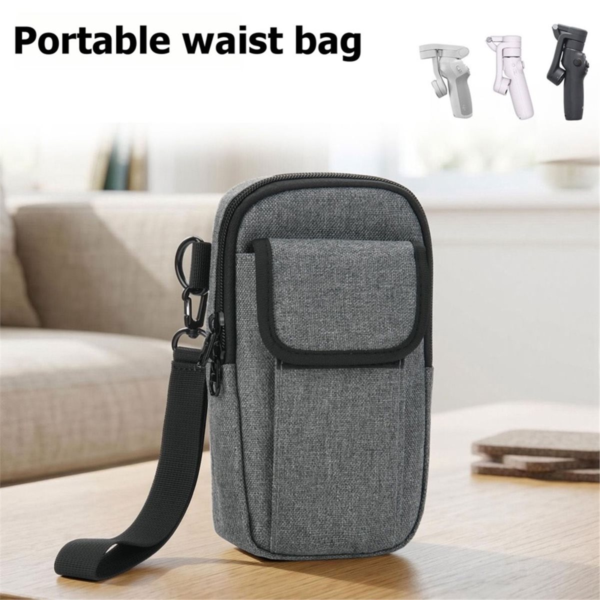 AU47-Portable Case for DJI Osm - đánh giá và giá Handheld Stabilizer Gimbal