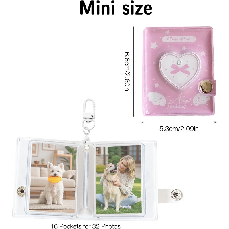 Mini Photo Album Keychain - Po - đánh giá và giá Photography Portfolio