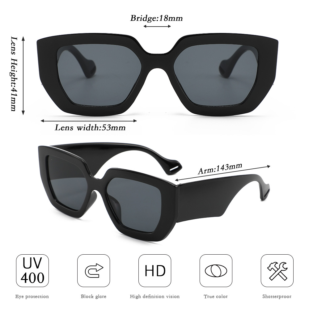 Super Large BoxSunglasses Wome - đánh giá và giá Photography Outdoor