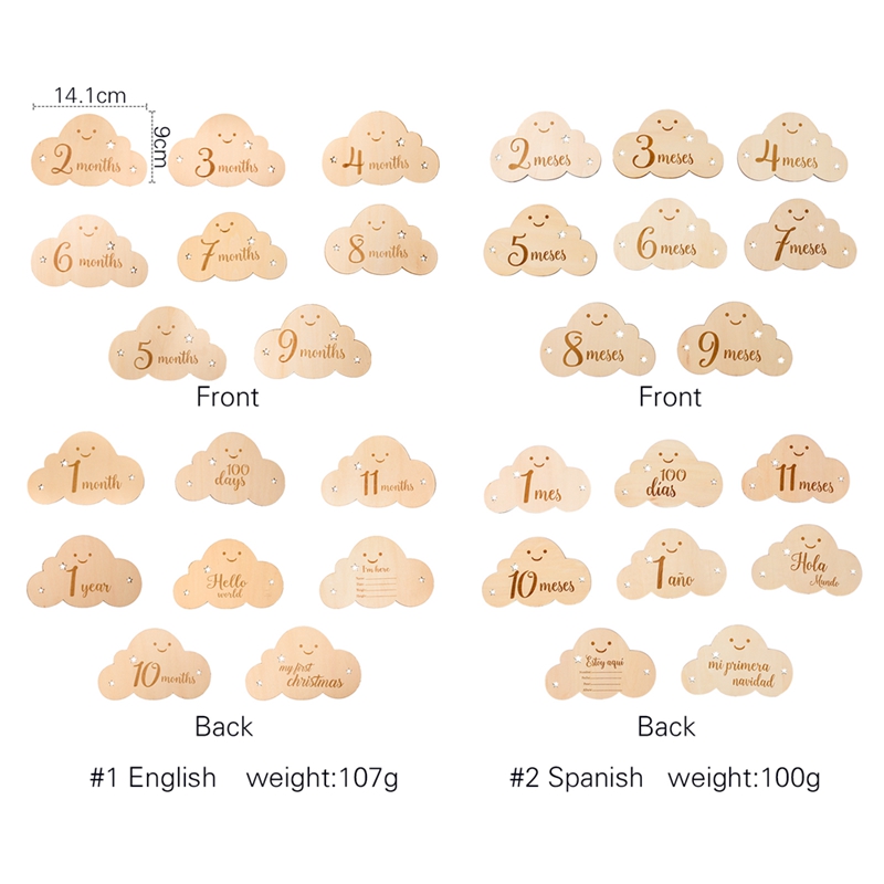 English&Spanish Wooden Baby Mi - đánh giá và giá Photography Of Memories