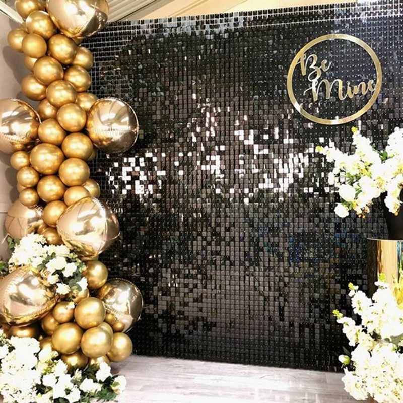 2M Foil Glitter Curtain Shimme - đánh giá và giá Photography Zone