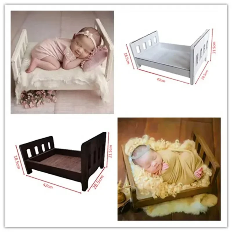 Infant Posing Sofa Retro Wood  - đánh giá và giá Photography Of Memories