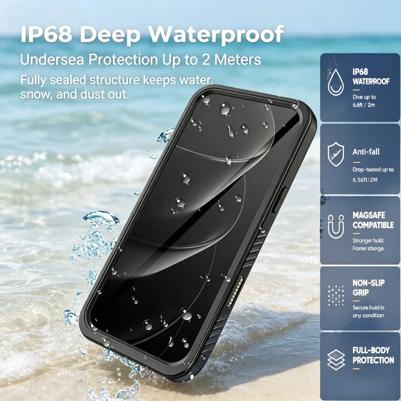 IP68 Waterproof Underwater Pho - đánh giá và giá Photography With Iphone 15
