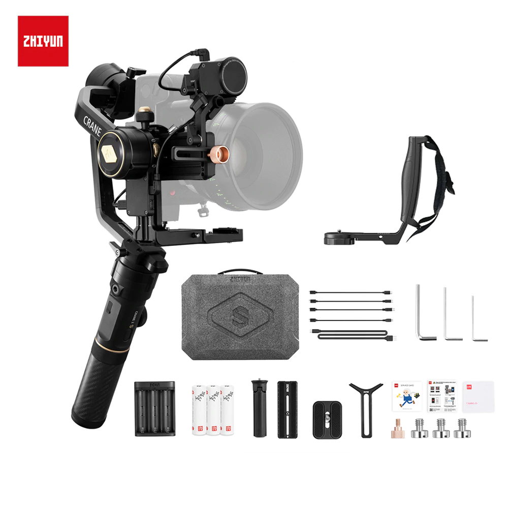 Zhiyun Crane 2S 3-Axis Handhel - đánh giá và giá Handheld Stabilizer Gimbal