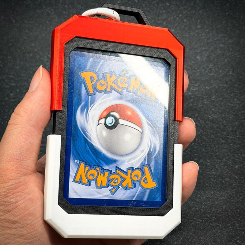 Poke Ball Vertical Card Holder - đánh giá và giá Photography Portfolio