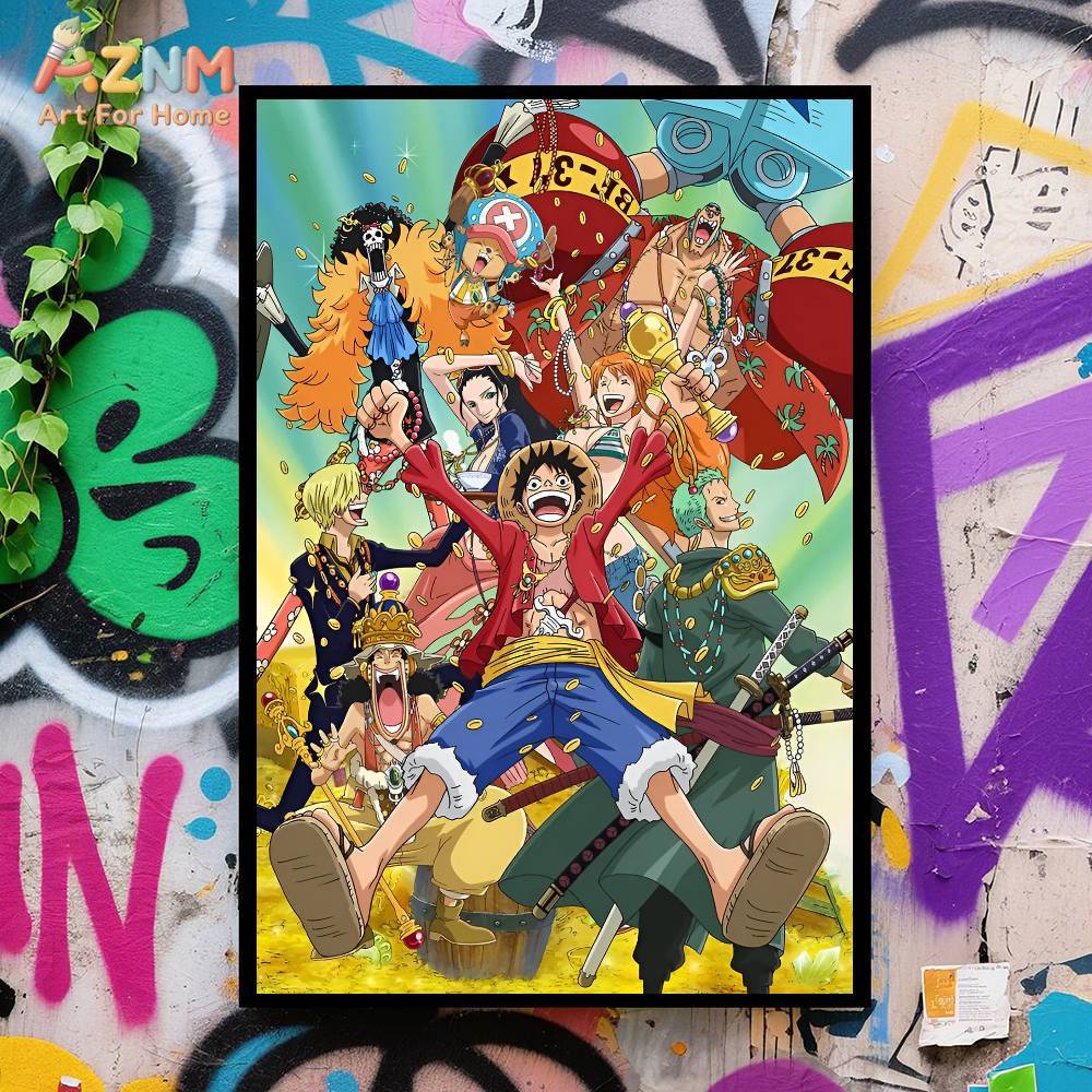 AZNM One Piece Unframed Canvas - đánh giá và giá Photography Anime