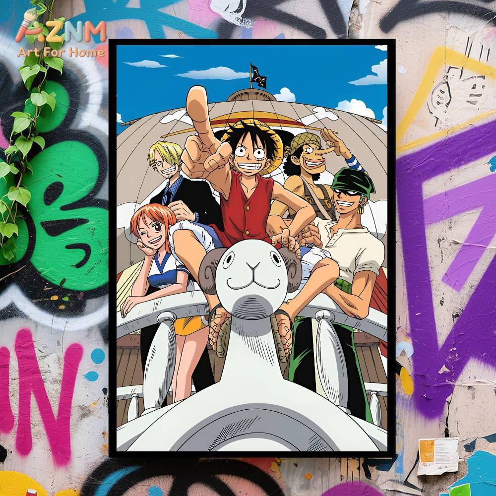 AZNM One Piece Unframed Canvas - đánh giá và giá Photography Anime