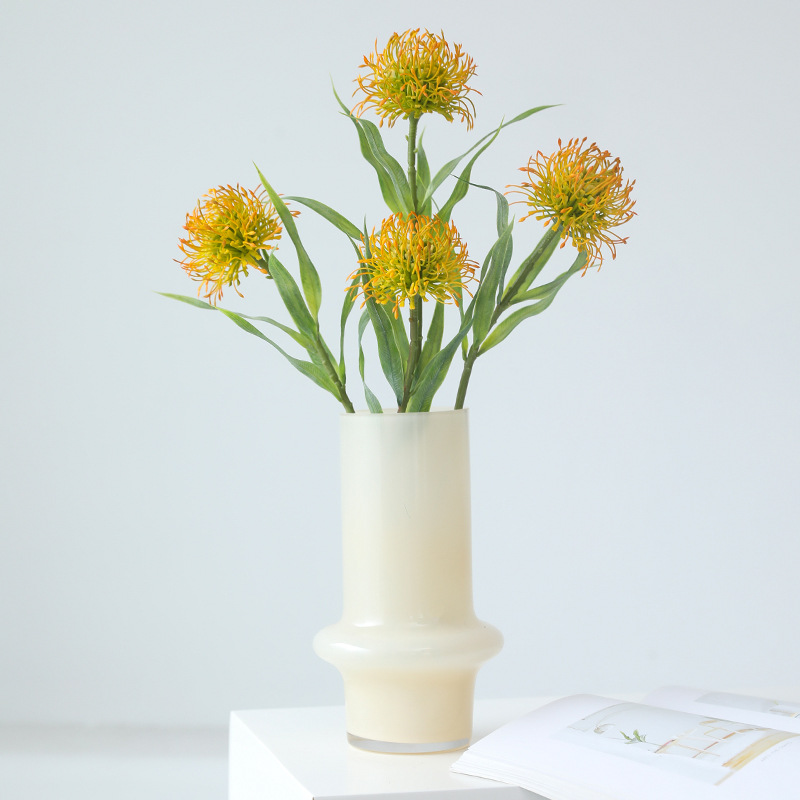 5Pcs Pincushion Flower Artific - đánh giá và giá Photography Graduation