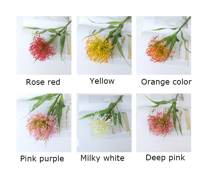 5Pcs Pincushion Flower Artific - đánh giá và giá Photography Graduation