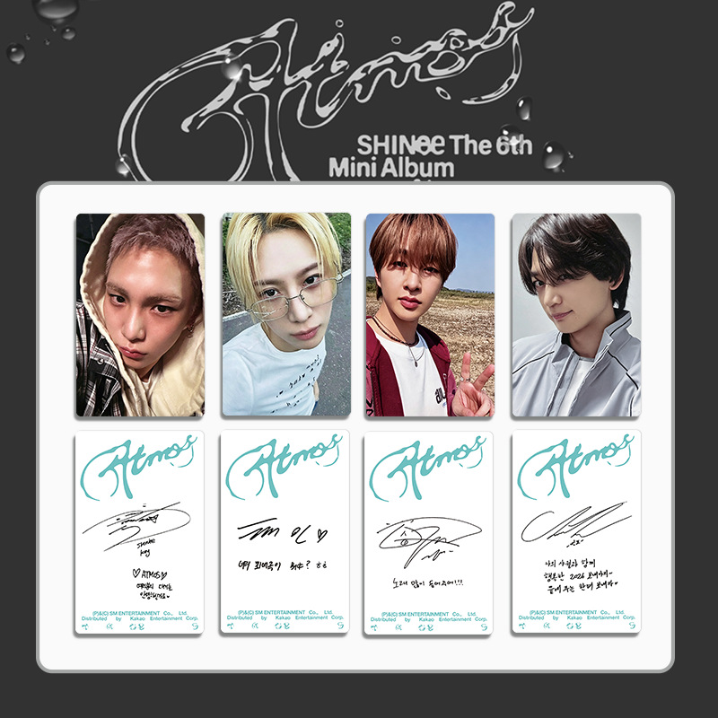4Pcs/Set Idol SHINEE New Album - đánh giá và giá Photography Portfolio