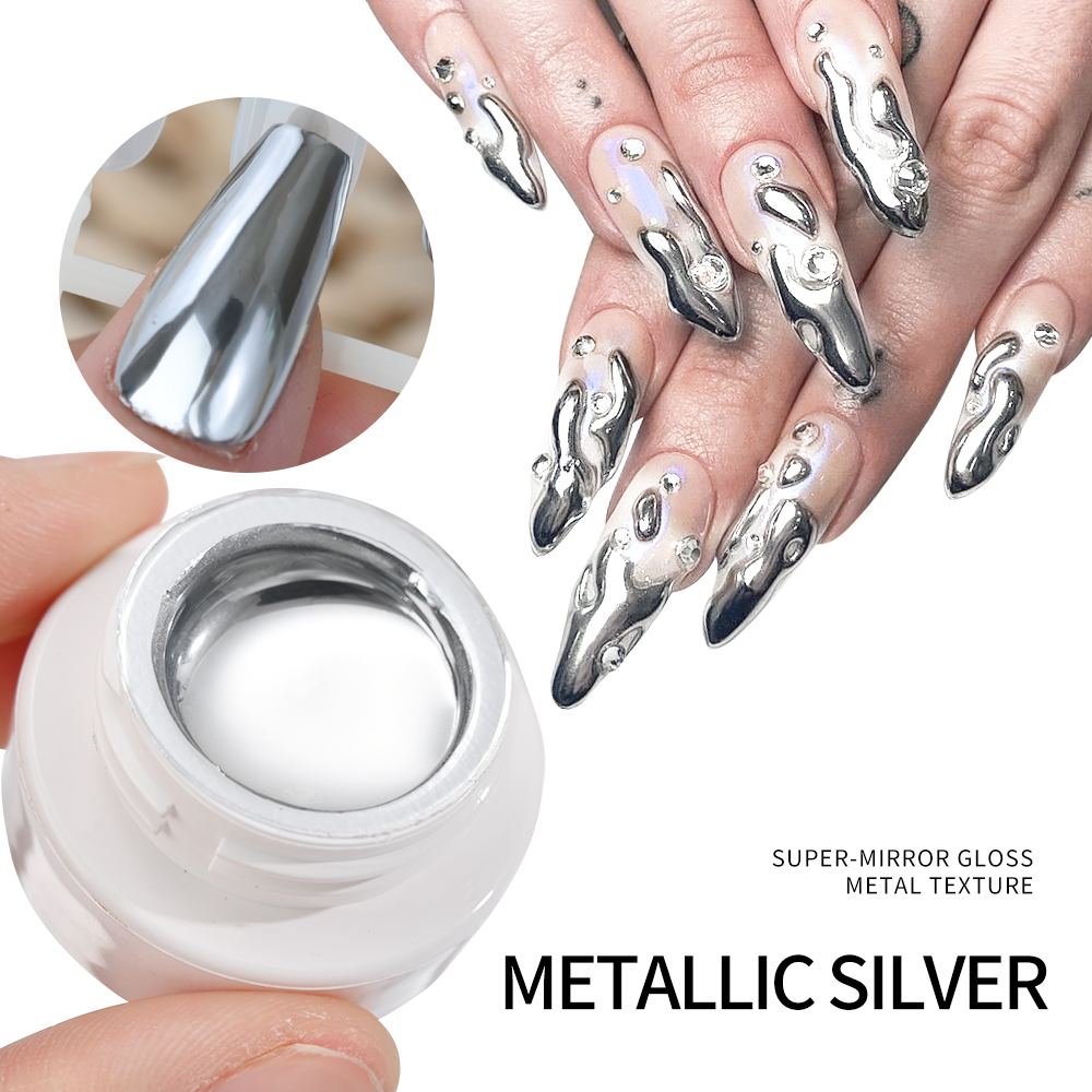 5ml Silver Gold Metallic Gel N - đánh giá và giá Photography Design