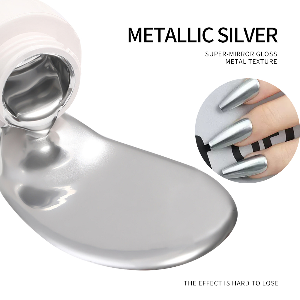5ml Silver Gold Metallic Gel N - đánh giá và giá Photography Design