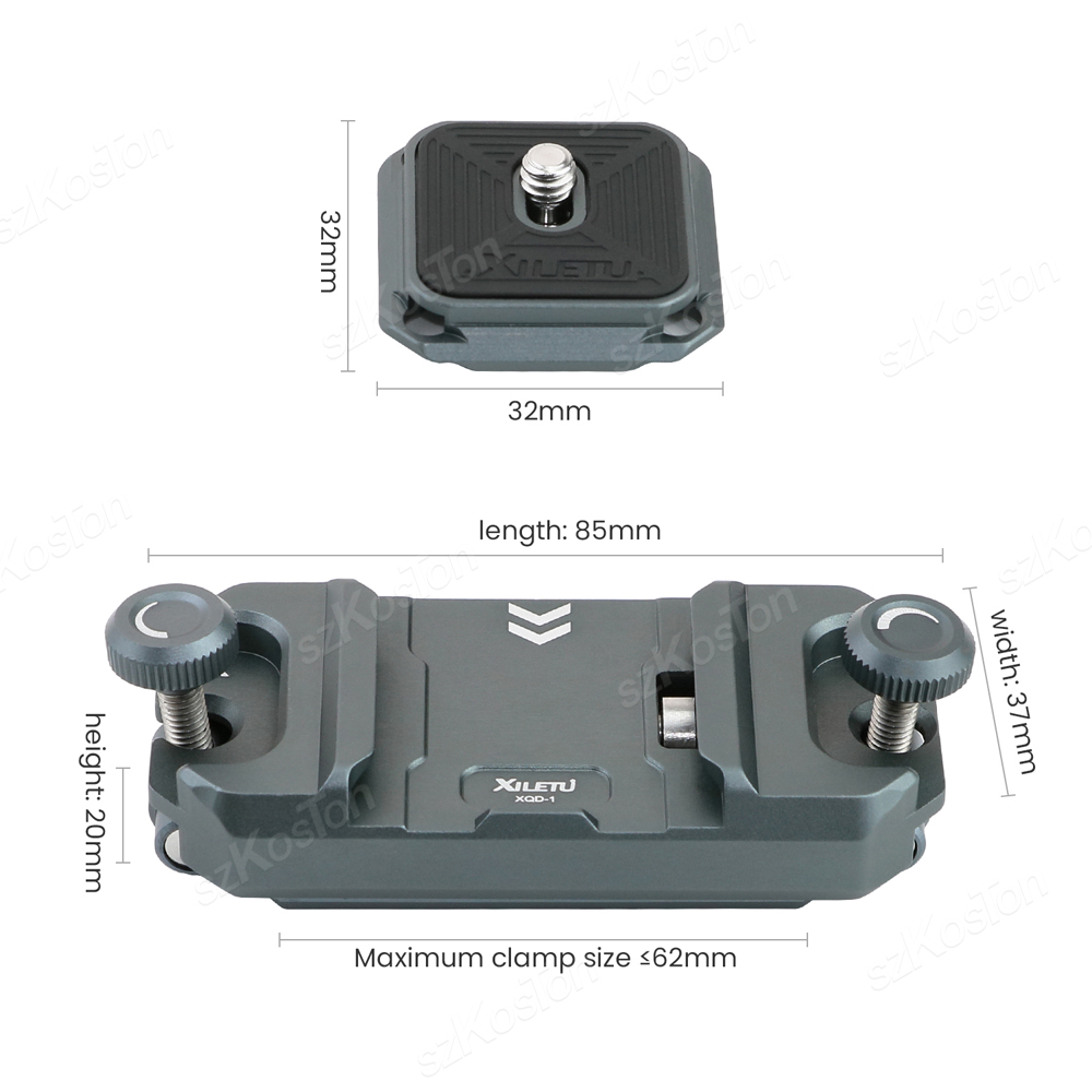 Camera Clip With Plate Camera  - đánh giá và giá Peak Design Clip