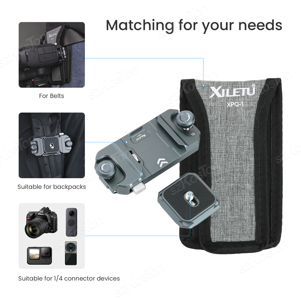 Camera Clip With Plate Camera  - đánh giá và giá Peak Design Clip