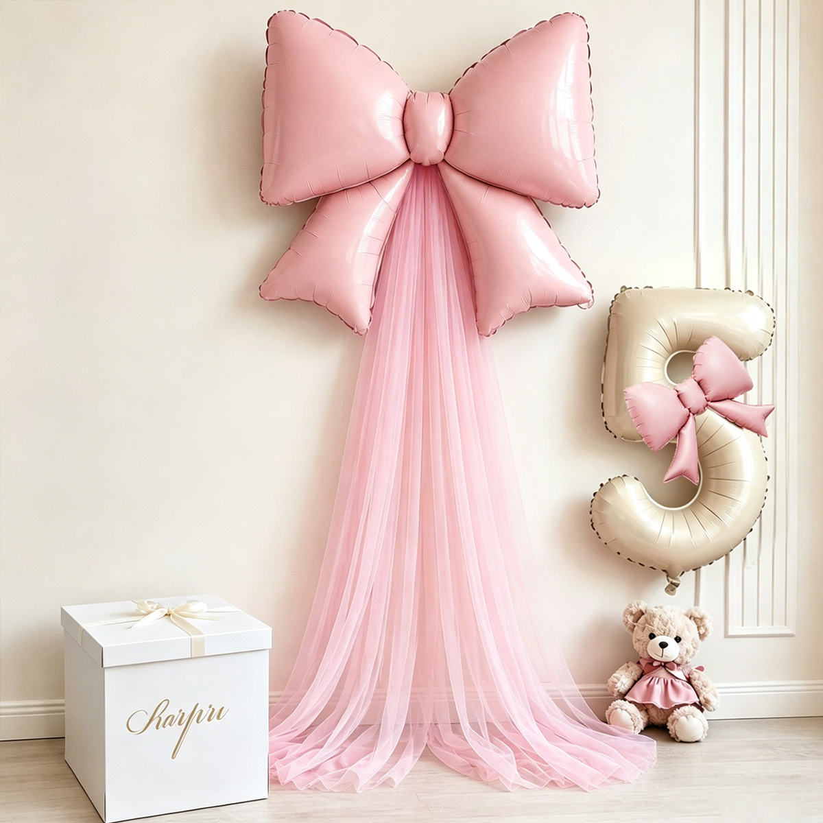 5-Piece DIY Bowknot Birthday B - đánh giá và giá Photography Zone