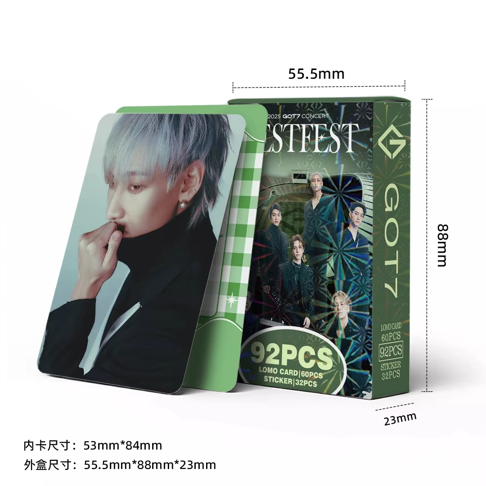 92Pcs/Set GOT7 Idol Boy New Al - đánh giá và giá Photography Portfolio