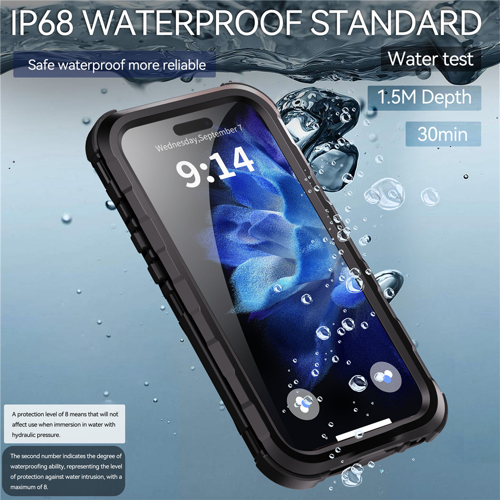 IP68 Metal Waterproof Phone Ca - đánh giá và giá Photography With Iphone 15