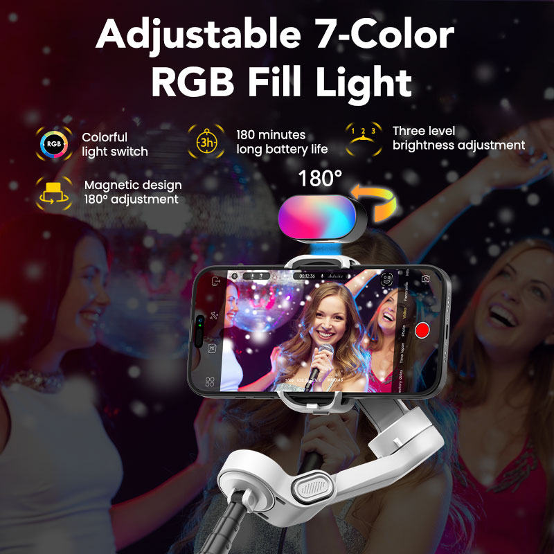 Aochuan Smart X2 Kit White 3 A - đánh giá và giá Handheld Stabilizer Gimbal