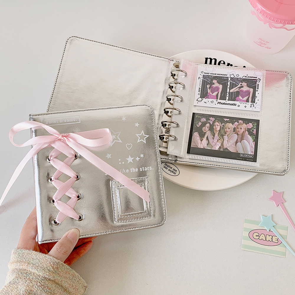 Hisocute Silver Glossy PU Phot - đánh giá và giá Photography Portfolio