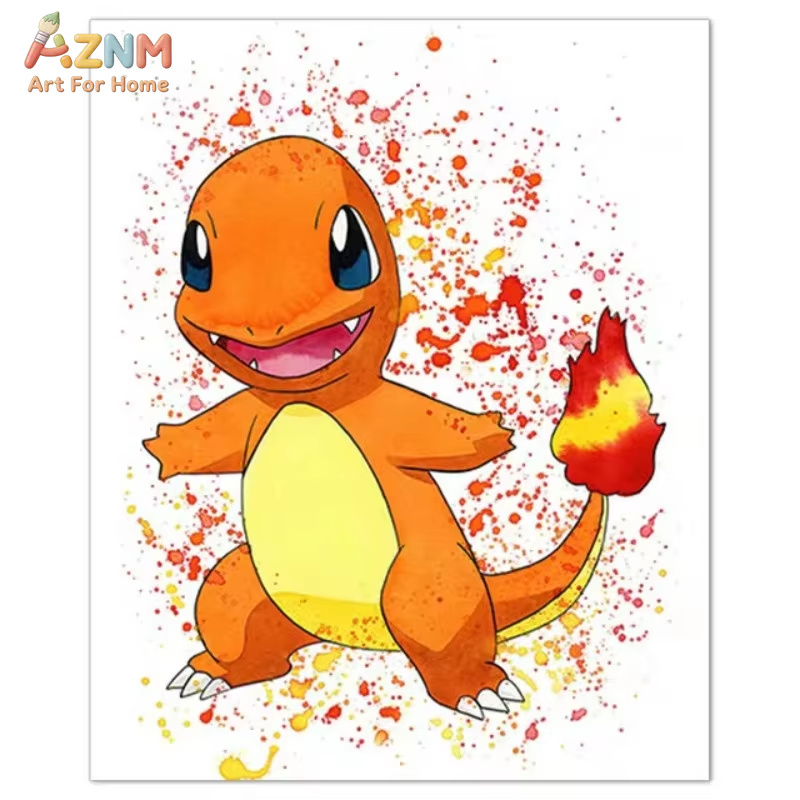 1PC ，Anime Pokemon Canvas Pain - đánh giá và giá Photography Anime